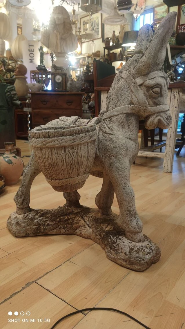 Âne Porte Plantes En Poussière De Marbre Reconstitué De La Maison Italgarden 15 Âne Porte Plantes En Poussière De Marbre Reconstitué De La Maison Italgarden – Image 13