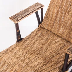 Chaise Longue En Bois Cannage Et Osier France Années 1950 -Jardin Fournitures Boutique afe920e9 3ac7 4a31 9980 e041ebf51a97