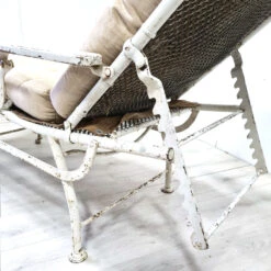 Chaise Longue D’infirmerie Originale En Acier, France Années 1930 -Jardin Fournitures Boutique b158c5eb f3a8 4a30 aff8 e2cde4cbead0