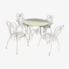 Salon De Jardin Fer Forgé Années 50 Allemagne Blanc Et Formica -Jardin Fournitures Boutique b17025ea 7b01 9dd2 9c4d 49282c716dfe