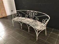 Banc Semi-circulaire En Fer Forgé, Années 1950 17 Banc Semi-circulaire En Fer Forgé, Années 1950 -Jardin Fournitures Boutique b18f2d61 8c40 4184 8a98 36ff8e669f59