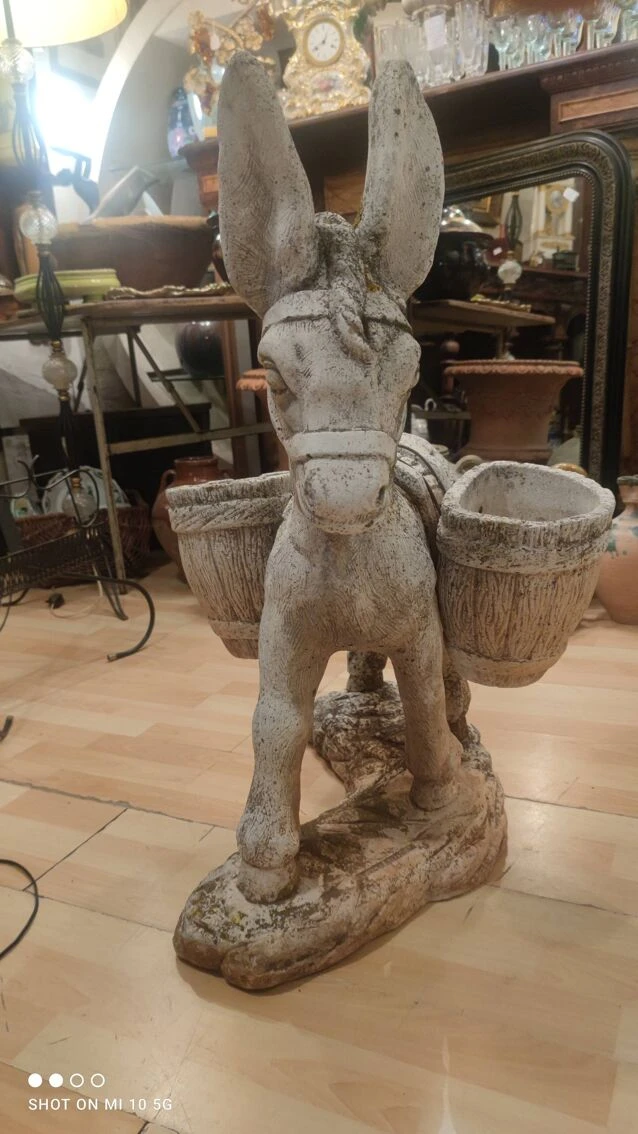 Âne Porte Plantes En Poussière De Marbre Reconstitué De La Maison Italgarden 18 Âne Porte Plantes En Poussière De Marbre Reconstitué De La Maison Italgarden – Image 16