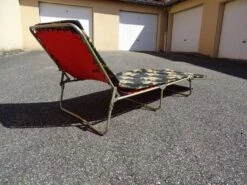 Chaise Longue Transat Pliant Lit De Camp à Fleurs Vintage Marque Castel Joyeux -Jardin Fournitures Boutique b27f09ec da08 4ccd a566 8086503f6def