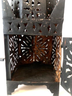Lanterne Marocaine Noire Métal -Jardin Fournitures Boutique b2e2ae8d dc75 481a b27d d201643511e2
