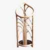 Porte Parapluie En Rotin, Porte Plante En Rotin Vintage, Panière