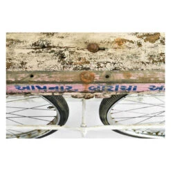 Charrette En Bois Patiné Rose -Jardin Fournitures Boutique b603bf40 027b 4960 a9c5 e51085a44a14