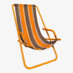 Ancien Transat Vintage Orange