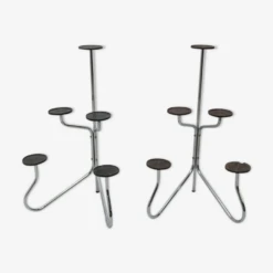 Paire Porte Plantes 1960, Tchécoslovaquie