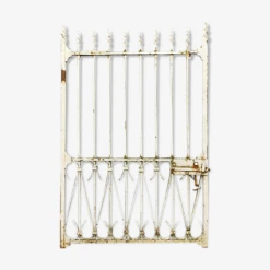 Portillon De Château époque Napoléon III En Fonte De Fer Vers 1850-1880