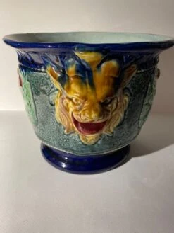 Cache Pot, Barbotine Ancienne Début XX Siècle 28 Cache Pot, Barbotine Ancienne Début XX Siècle -Jardin Fournitures Boutique bba5ae51 be2a 4265 ae2a 52426dbca24b