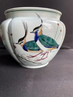 Cache-pot Faïence De Gien Signé Milieu XXème -Jardin Fournitures Boutique bc6b1675 c5d5 4296 8224 5f8235cf7e97