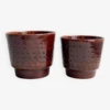 Set De 2 Jardinières Vintage - Céramique Marron 2 Set De 2 Jardinières Vintage - Céramique Marron -Jardin Fournitures Boutique bd34f064 7773 448c b58f f58ee70c5da9
