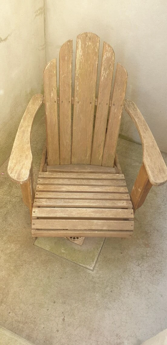 Fauteuils Adirondak En Teck 4 Fauteuils Adirondak En Teck – Image 2