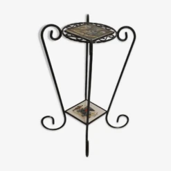 Porte Plante Ou Sellette En Fer Forgé