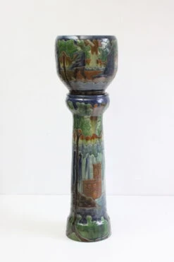 Jardinière Et Colonne Par Laigneil, Courtrai Belgique, Années 1900 -Jardin Fournitures Boutique bece598a d3eb 476f aa30 aaed84d15e3f