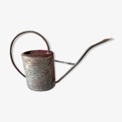 Ancien Arrosoir En Cuivre Martelé