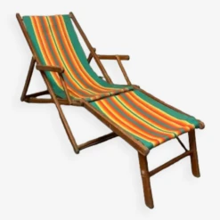 Chaise Longue Chilienne Vintage