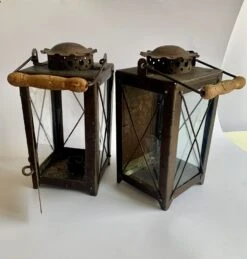 Laternen- Ensemble De 2, Années 1950 -Jardin Fournitures Boutique c20e42b0 6e76 4812 8597 2ddc4a547cac