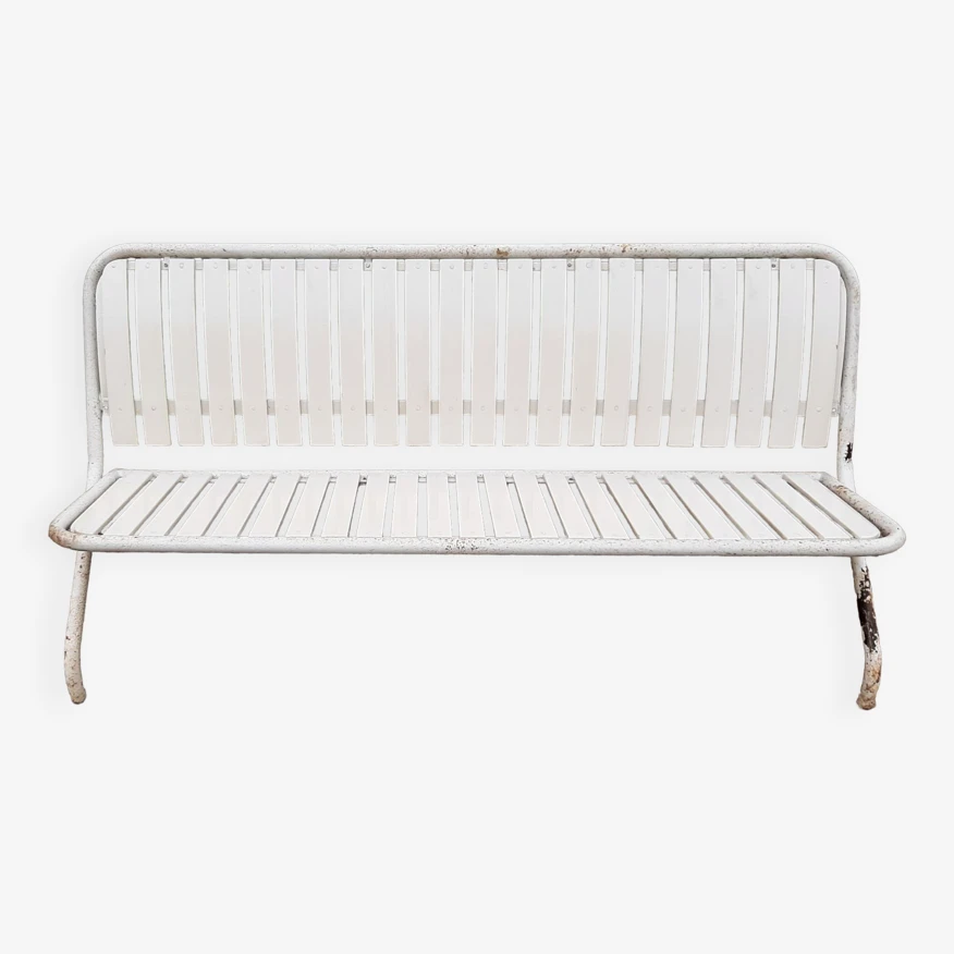 Banc D'extérieur En Metal Et Bois 3 Banc D'extérieur En Metal Et Bois