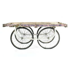 Charrette En Bois Patiné Rose -Jardin Fournitures Boutique c289ae45 c393 402f a9a7 71ad67d9d18a