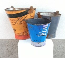 Lot De 3 Seaux En Métal -Jardin Fournitures Boutique c2a5fdf7 24cf 4287 8fbc 3671c45c6d6f