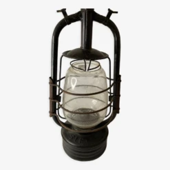 Lampe Pigeon Fer Noir