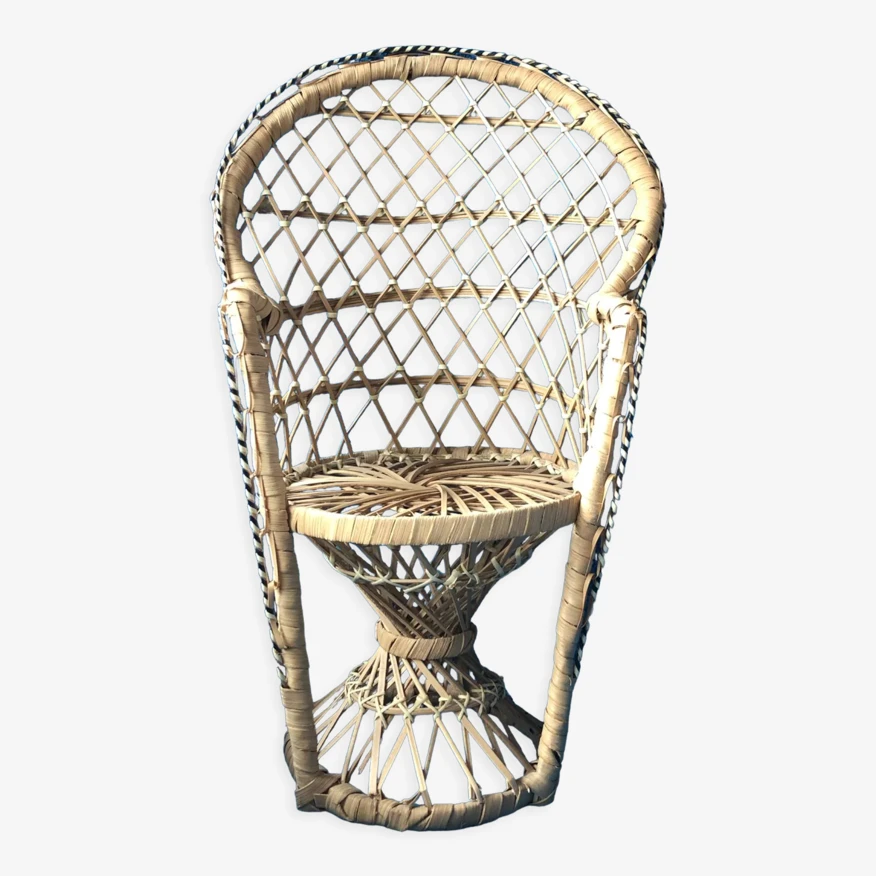 Fauteuil Emmanuelle En Osier Pour Plante Ou Poupée 3 Fauteuil Emmanuelle En Osier Pour Plante Ou Poupée