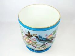 Ancienne Jardinière En Porcelaine émaillée Peinte à La Main, France, 19ème Siècle -Jardin Fournitures Boutique c7ddce4f 1974 49ed 8af6 98212acd5935