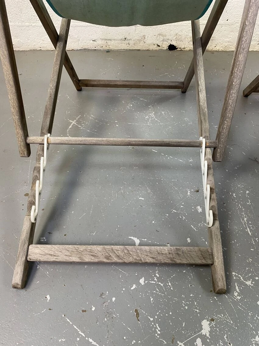 Lot De 2 Chaises Longues Bleues 14 Lot De 2 Chaises Longues Bleues – Image 12