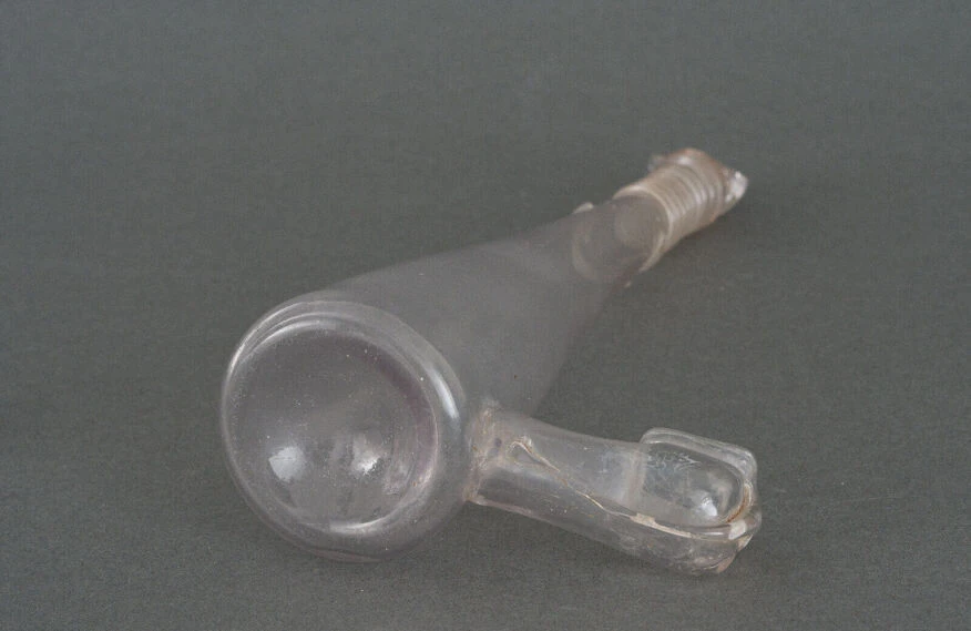 Abreuvoir Pour Oiseau En Verre Soufflé XIXe 8 Abreuvoir Pour Oiseau En Verre Soufflé XIXe – Image 6