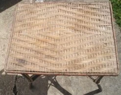 Table Ancienne En Osier Rotin -Jardin Fournitures Boutique cc6dcf0e 0747 477f a888 f026f6d657b7