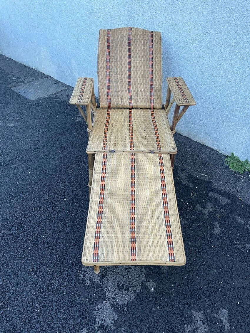 Chaise Longue Rotin 5 Chaise Longue Rotin – Image 3