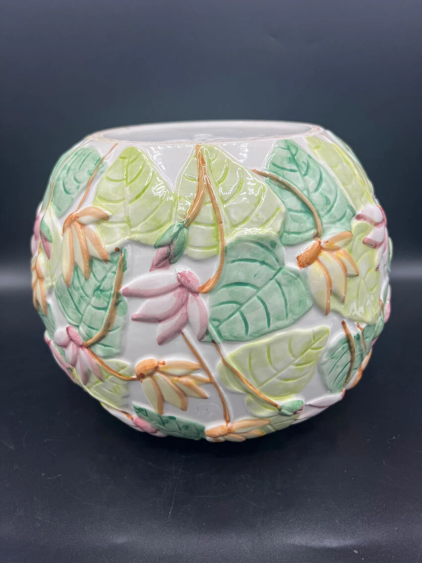 Cache Pot En Barbotine Vintage 8 Cache Pot En Barbotine Vintage – Image 6