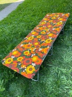 Transat Bain De Soleil à Fleurs Vintage 70s -Jardin Fournitures Boutique cdfd57af bb99 4c7e 9dd1 c81a41a62714