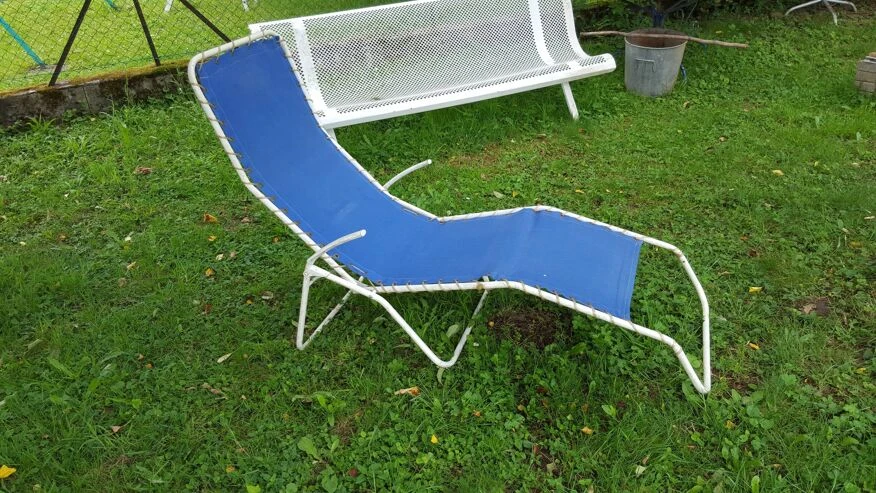 Chaise Longue Transat Vintage Homa Danemark 9 Chaise Longue Transat Vintage Homa Danemark – Image 7
