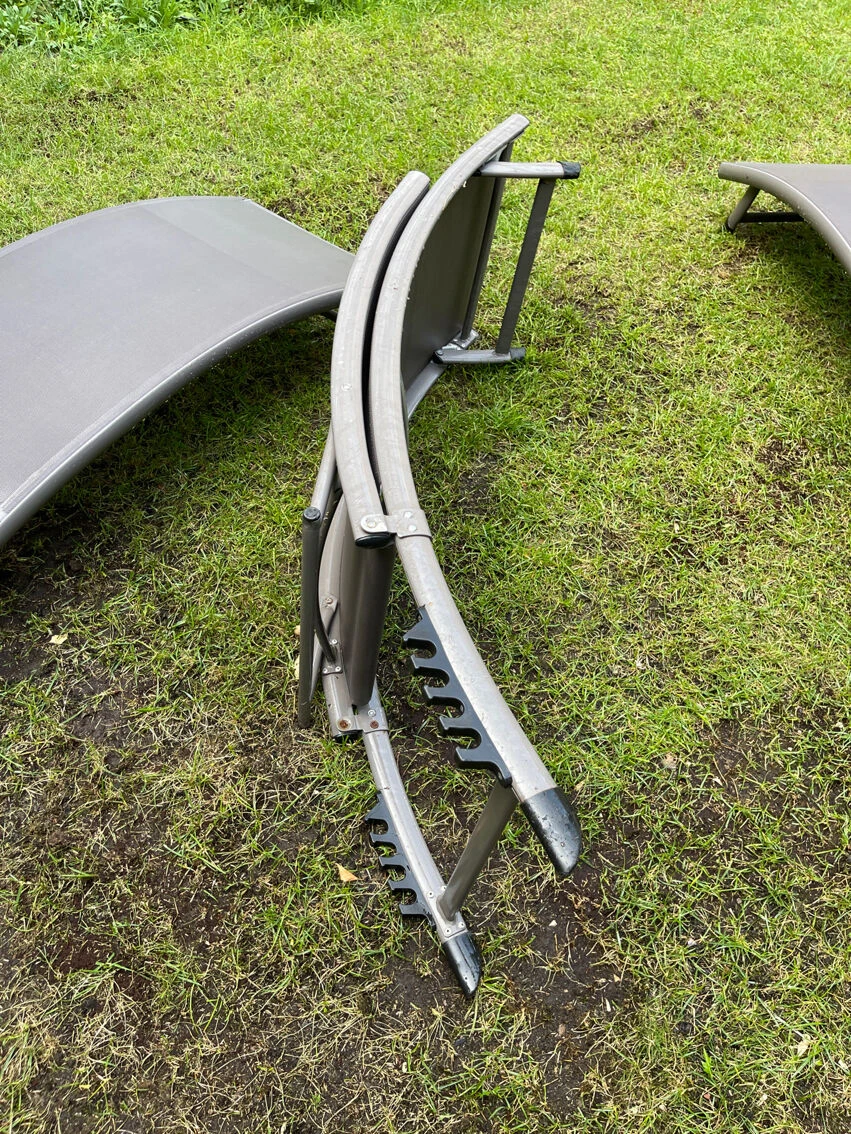Lot De 3 Chaises Longues De Jardin 9 Lot De 3 Chaises Longues De Jardin – Image 7