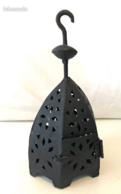 Lanterne Orientale Noire Métal -Jardin Fournitures Boutique d46e6330 93cb 406b 95bc ea768d24387e