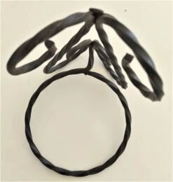 Porte-plantes En Fer Forgé D'angle Vers Les Années 50 Avec Anneau D'accrochage -Jardin Fournitures Boutique d5c38837 4471 43ff b0e7 7c3cb0ae9971