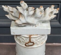 Épi De Faîtage élément De Cheminée En Terre Cuite Vernissée Blanche XIXe -Jardin Fournitures Boutique d6991add fcf4 4255 bd7c 1e251c32c5eb