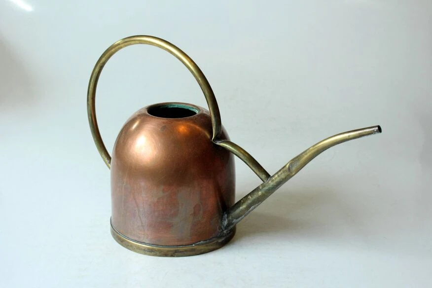 Arrosoir En Cuivre Et Laiton, Des Années 1960 6 Arrosoir En Cuivre Et Laiton, Des Années 1960 – Image 4