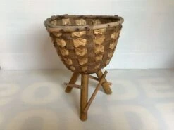 Cache Pot Tripode Bambou Paille -Jardin Fournitures Boutique d81200da ef72 4ae7 be63 34925b19b28f