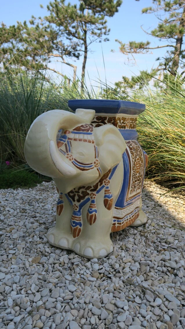 Porte-plante éléphant En Céramique 9 Porte-plante éléphant En Céramique – Image 7