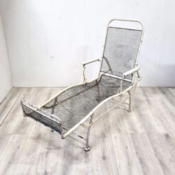 Chaise Longue D’infirmerie Originale En Acier, France Années 1930 -Jardin Fournitures Boutique dabee75f b684 46b6 98db 3437639ab1b5