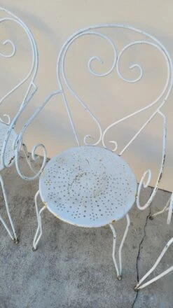 Salon De Jardin Série De 6 Fauteuils En Fer De Jardin -Jardin Fournitures Boutique db19ff06 2d78 4592 9392 7538d0ec88cf