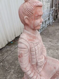 Statue De Jardin Guerrier XIAN Agenouillé En Terre Cuite 87 Cm -Jardin Fournitures Boutique db1d4ba1 3d55 4e7f bd08 1b95f38c2f1b