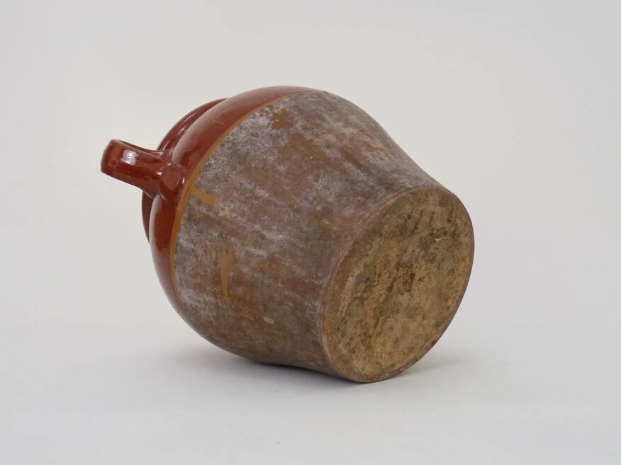 Pot à Confit Marron Vernissé, Sud Ouest De La France, Pot De Conservation XIXème 11 Pot à Confit Marron Vernissé, Sud Ouest De La France, Pot De Conservation XIXème – Image 9