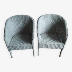 2 Fauteuils Vintage En Rotin -Jardin Fournitures Boutique dd0b929a f737 4afb 8a22 418bb25b209c