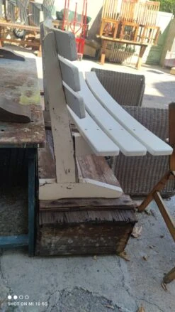 Banc De Jardin En Bois Peint Vers 1950 -Jardin Fournitures Boutique dd14f2c5 df4c 43e1 9d69 d26780746ccc