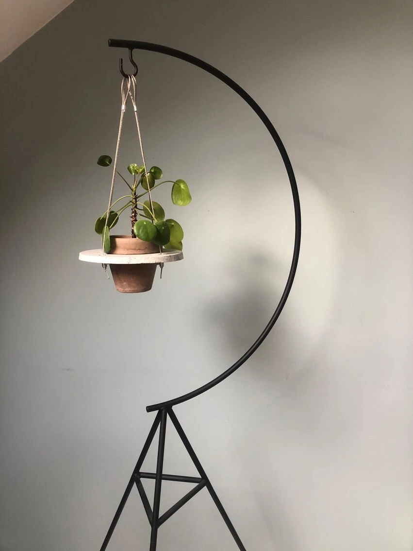 Arc Demi Lune Suspension Plante 4 Arc Demi Lune Suspension Plante – Image 2