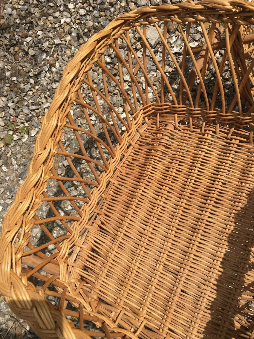 Brouette De Décoration En Osier 6 Brouette De Décoration En Osier – Image 4